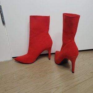 Red Sock Boots